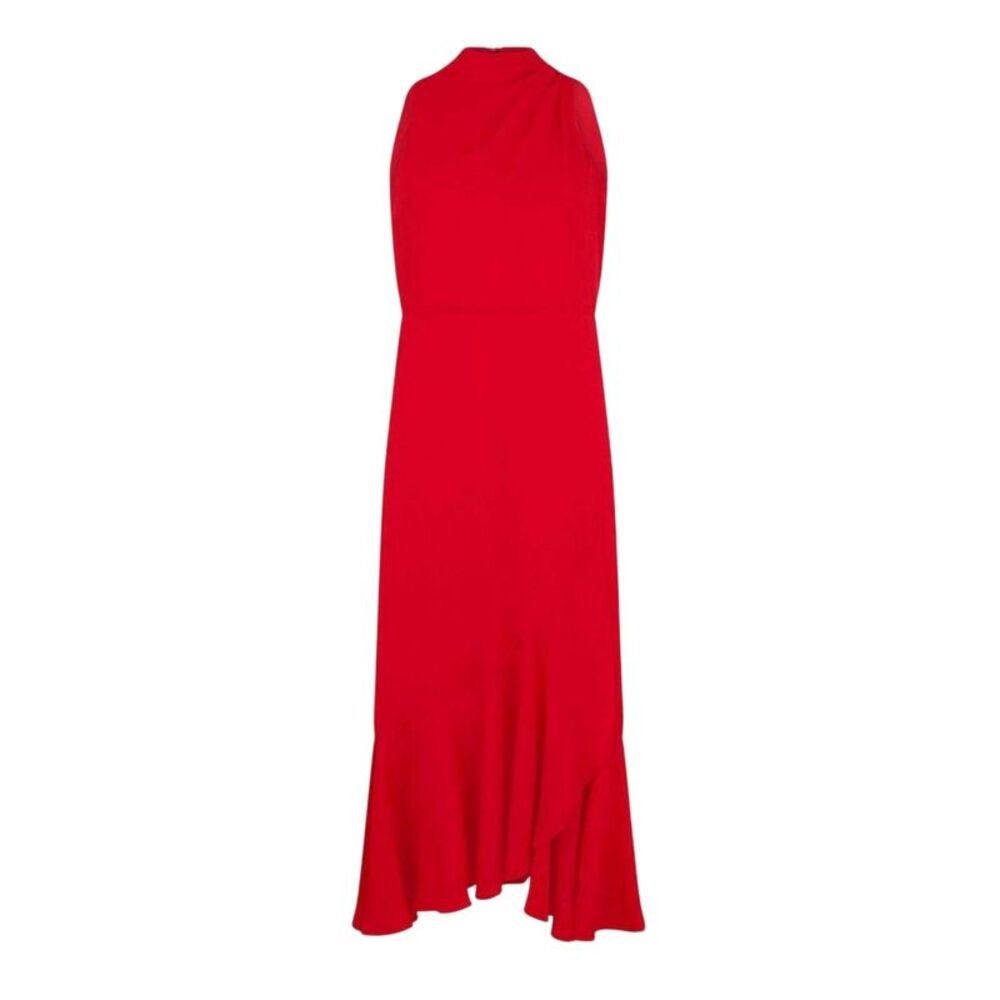 Ted Baker Womens/Ladies A-line Midi Dress / Red
